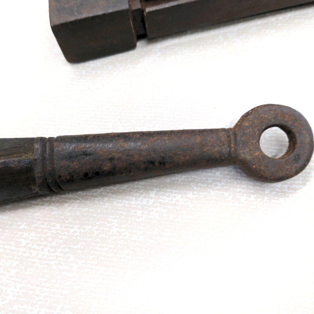 希少古物　錠前