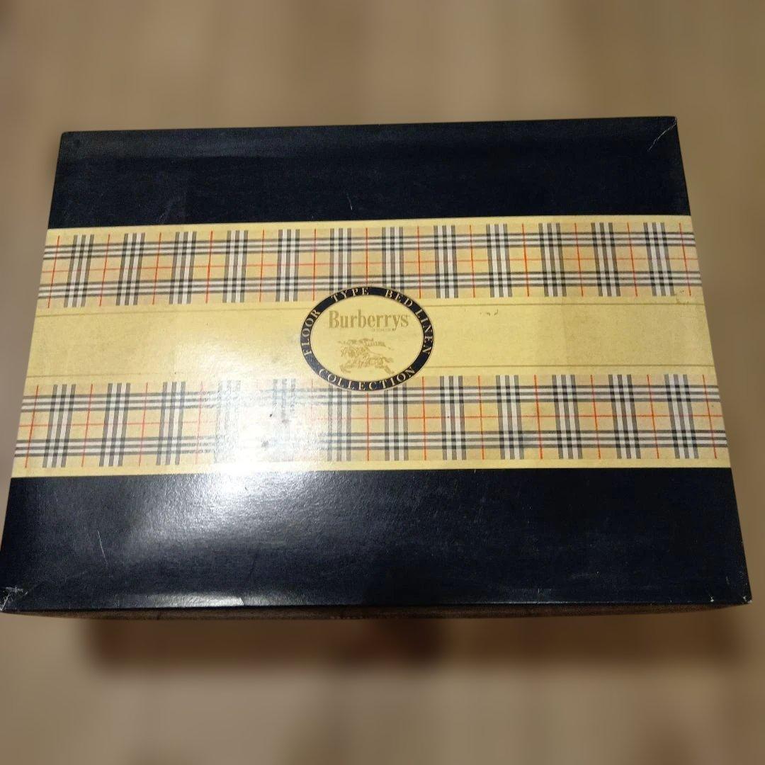 【限定価格】③☆未使用☆バーバリー/ウール100%純毛毛布140cmx200cm