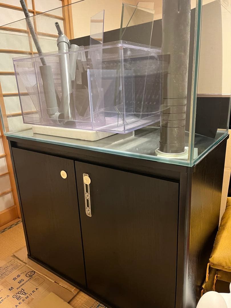 オーバーフロー水槽 900×450×450 引き取り限定　新潟