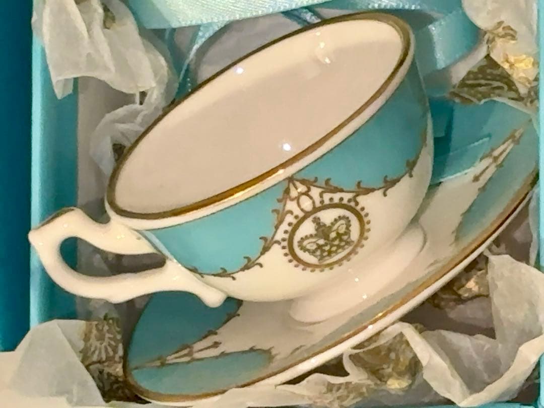 BUCKINGHAM PALACE ティーポット、ティーカップ オーナメント