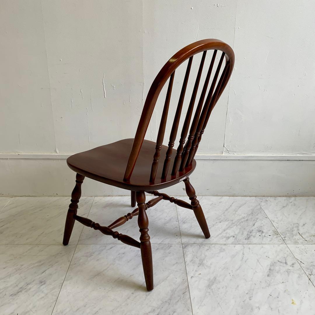 【柏木工】ウィンザーチェア／ダイニングチェア／飛騨家具 ④