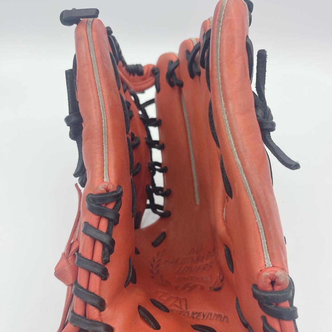 ハタケヤマ　軟式外野用　グローブHATAKEYAMA ブラウン
