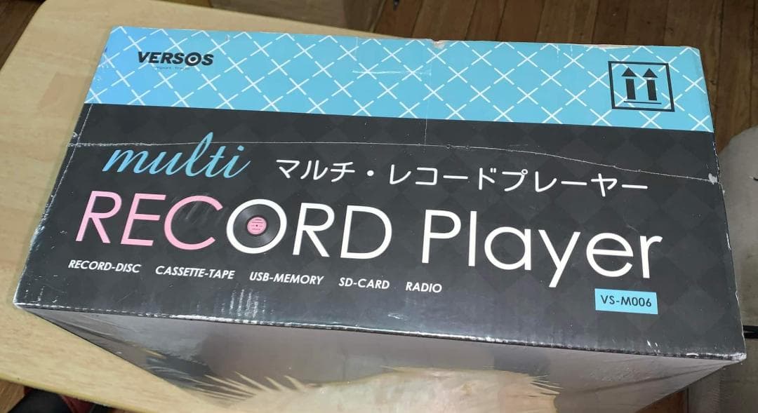 ✨新品✨ VersosVS-M006 SD USB ラジカセマルチプレーヤー