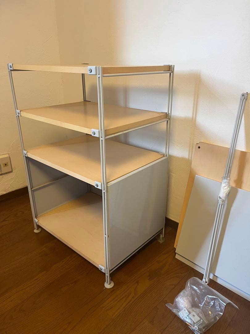【Luna】無印良品棚スチールユニットシェルフおまけ付