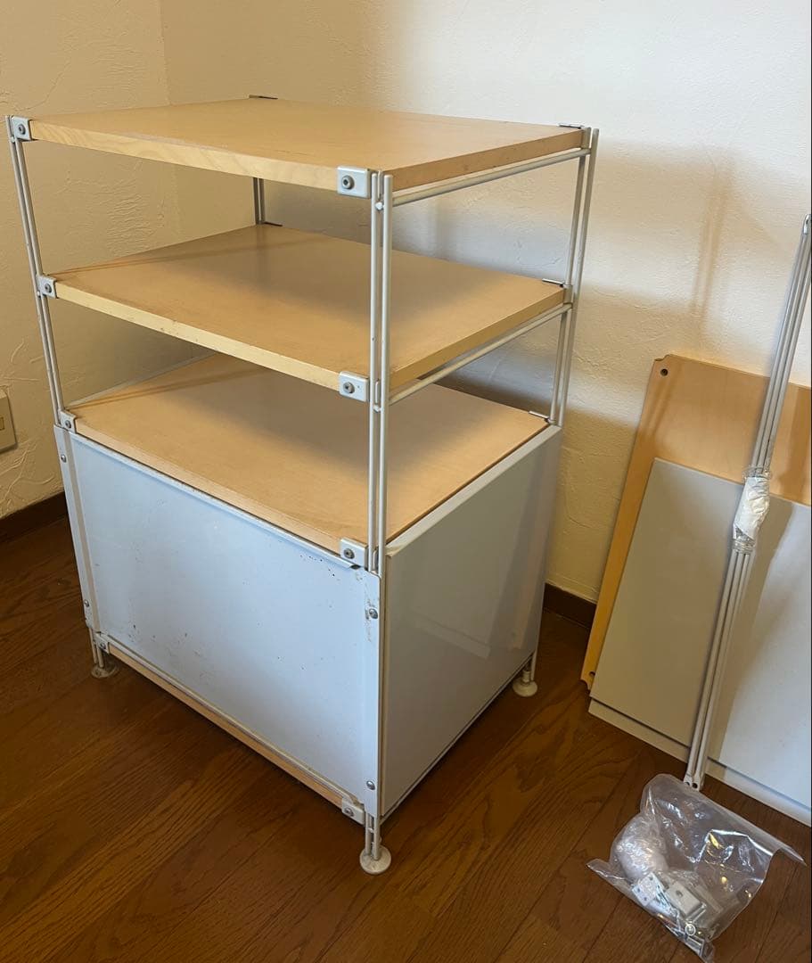 【Luna】無印良品棚スチールユニットシェルフおまけ付