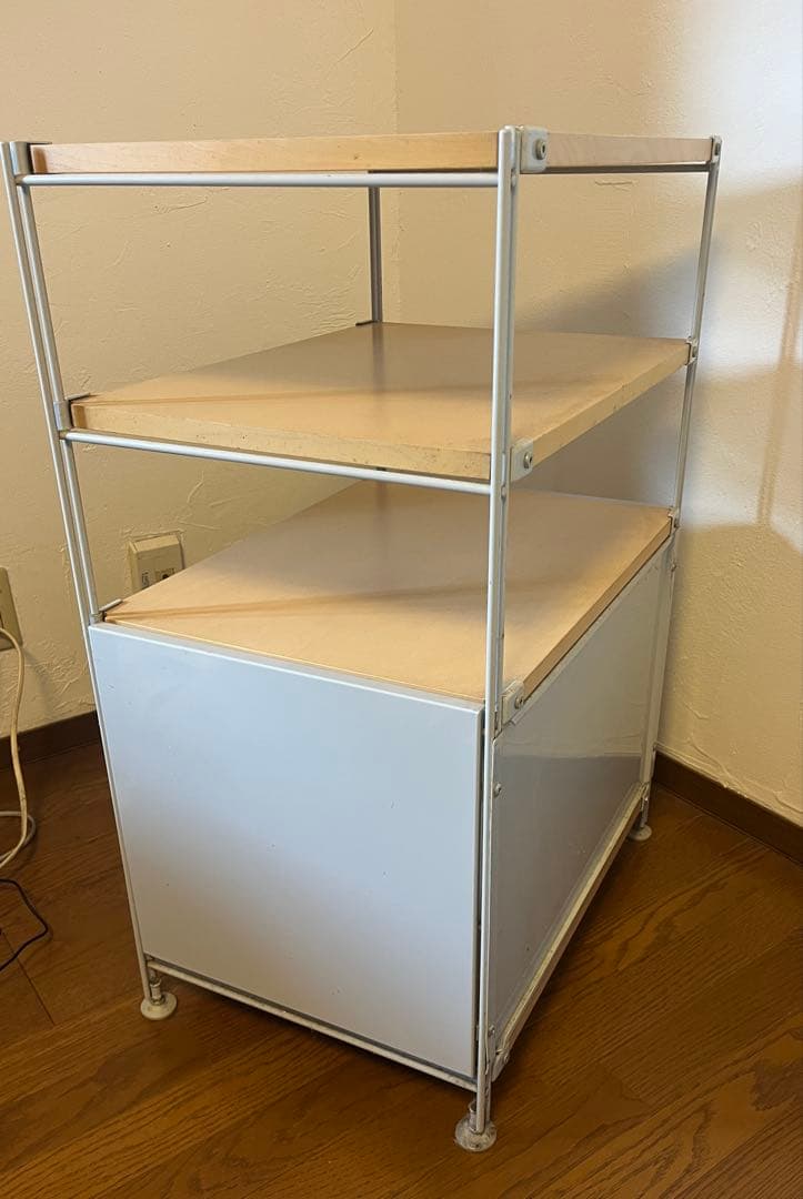 【Luna】無印良品棚スチールユニットシェルフおまけ付