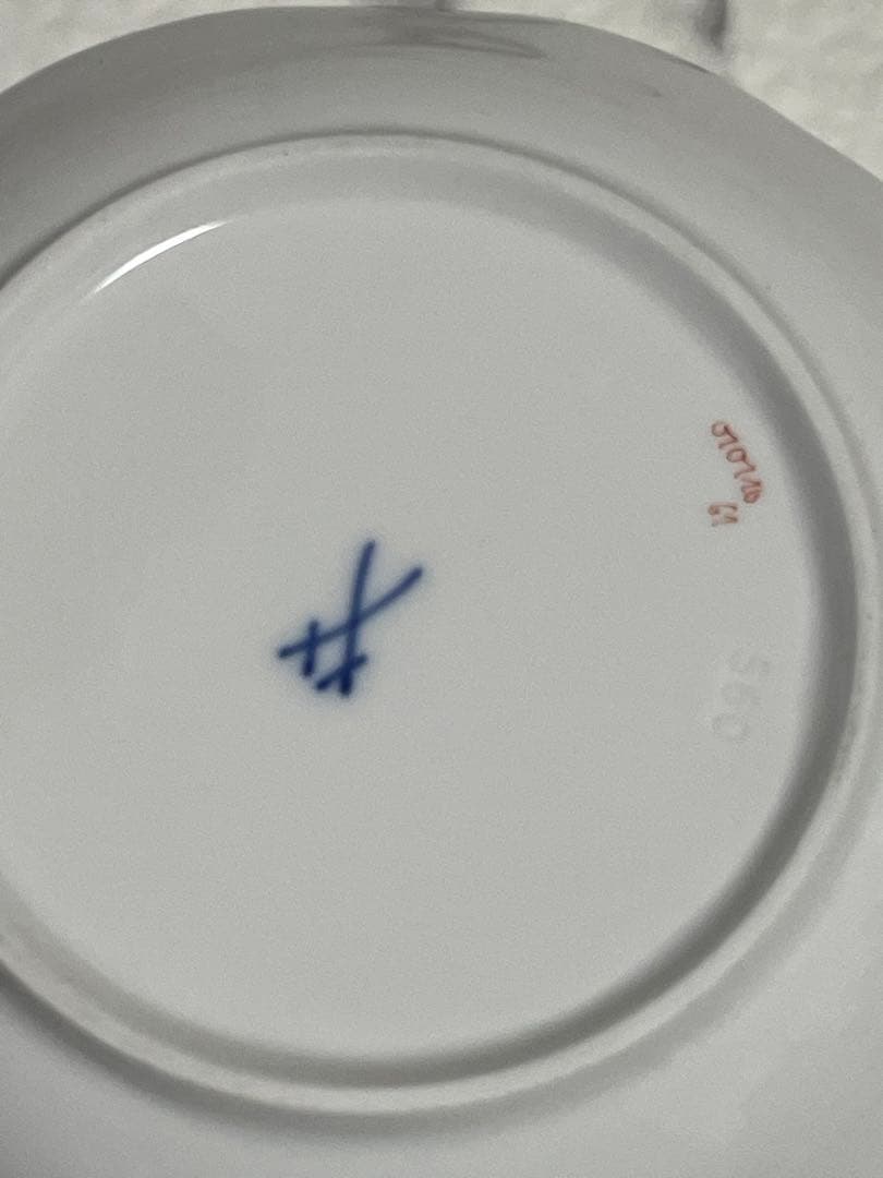 マイセン　ティカップ　セット