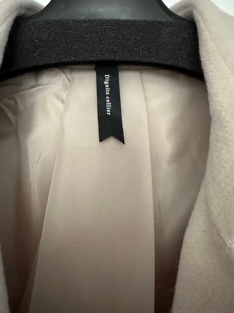 dignitecollier ディニテコリエ ダブルフェイスPコート 新品