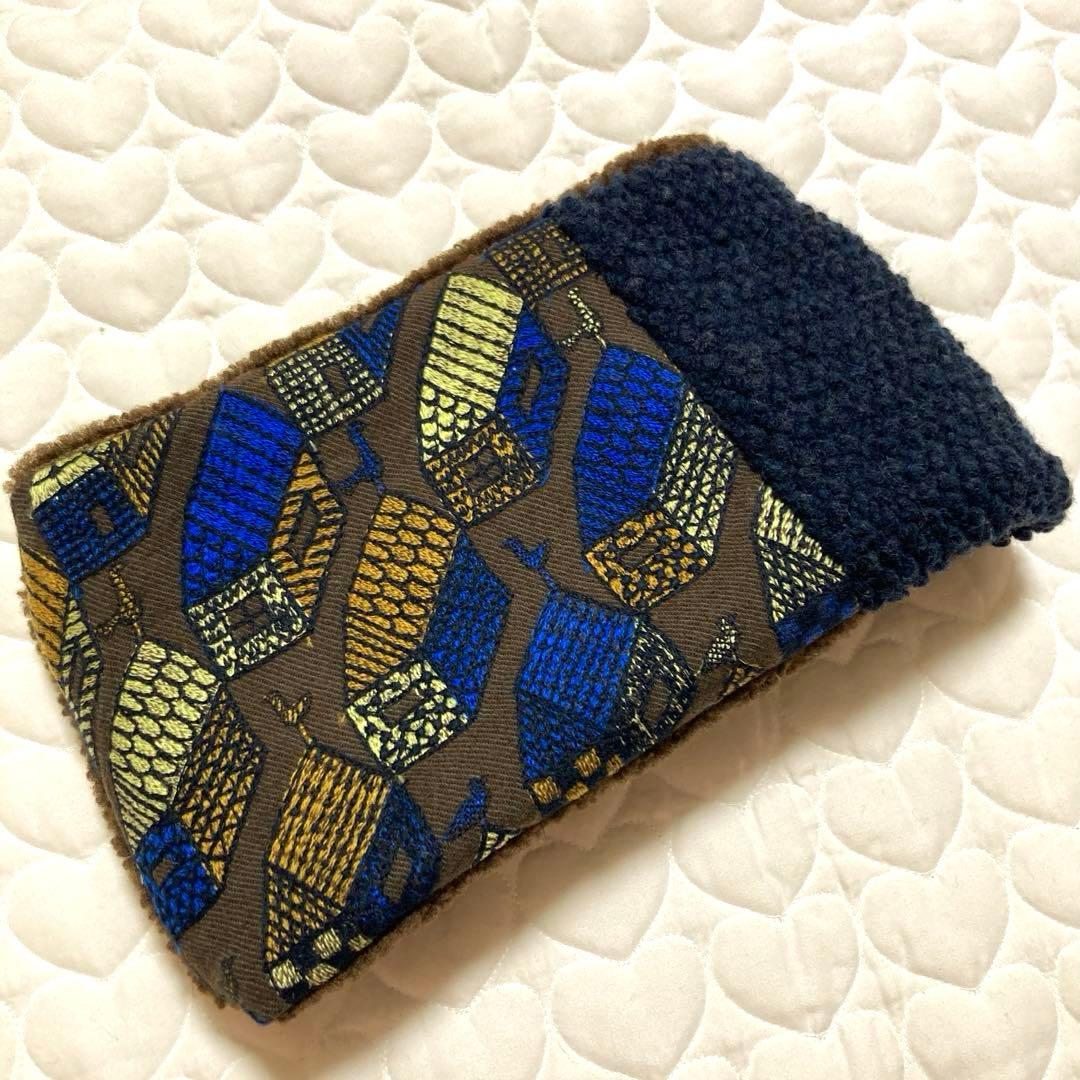 【一点物】757 ひねりスヌード　ネックウォーマー　village ヴィレッジ