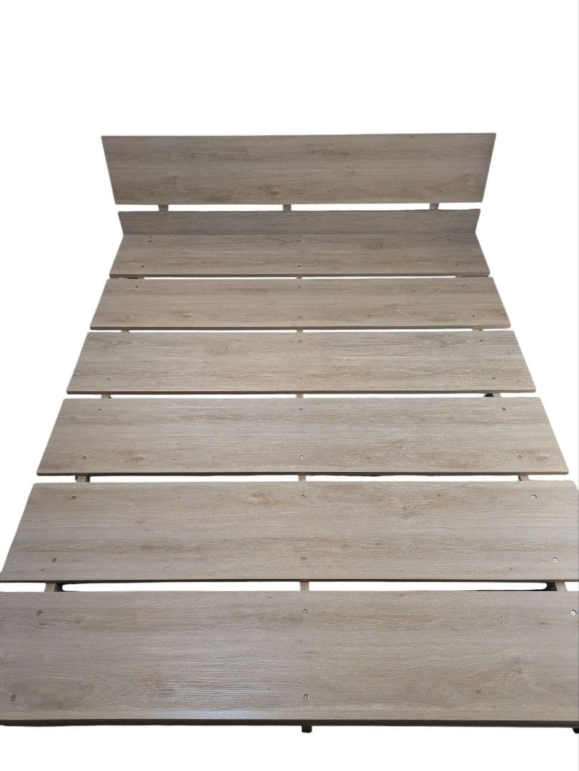 直接取引限定　LOWYA ロウヤ　ダブルベッド　すのこベッド