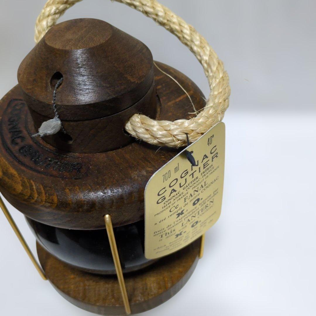 cognac gautier X.O. ランタン型ボトル