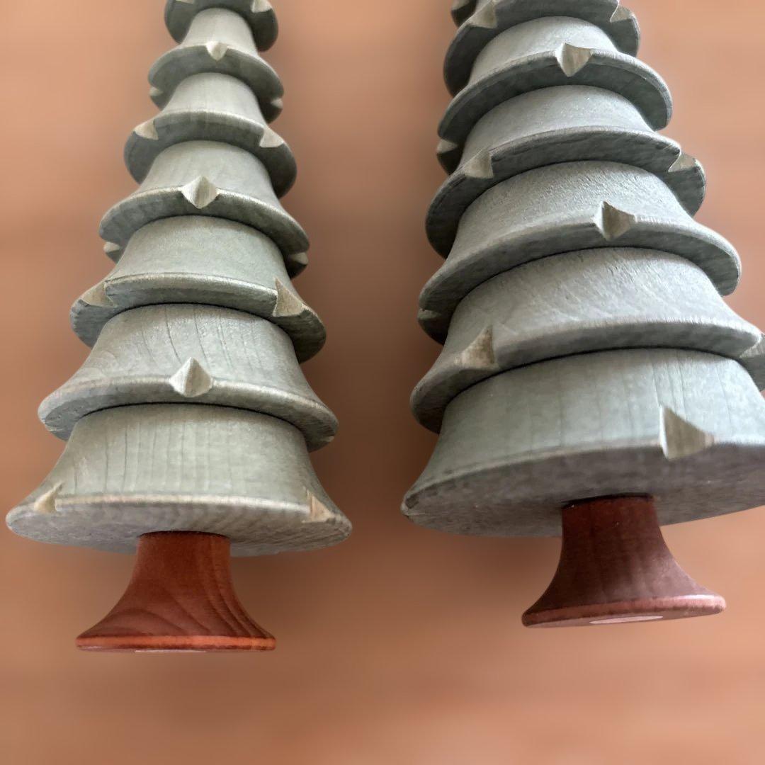 木製 ツリー　ドイツ製　4本