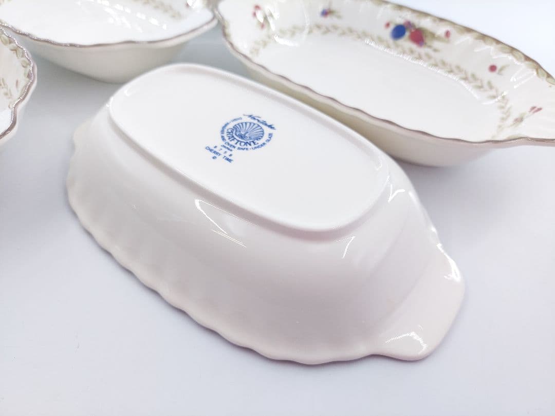 Noritake ノリタケ CRAFTONE チェリータイム 5枚 グラタン