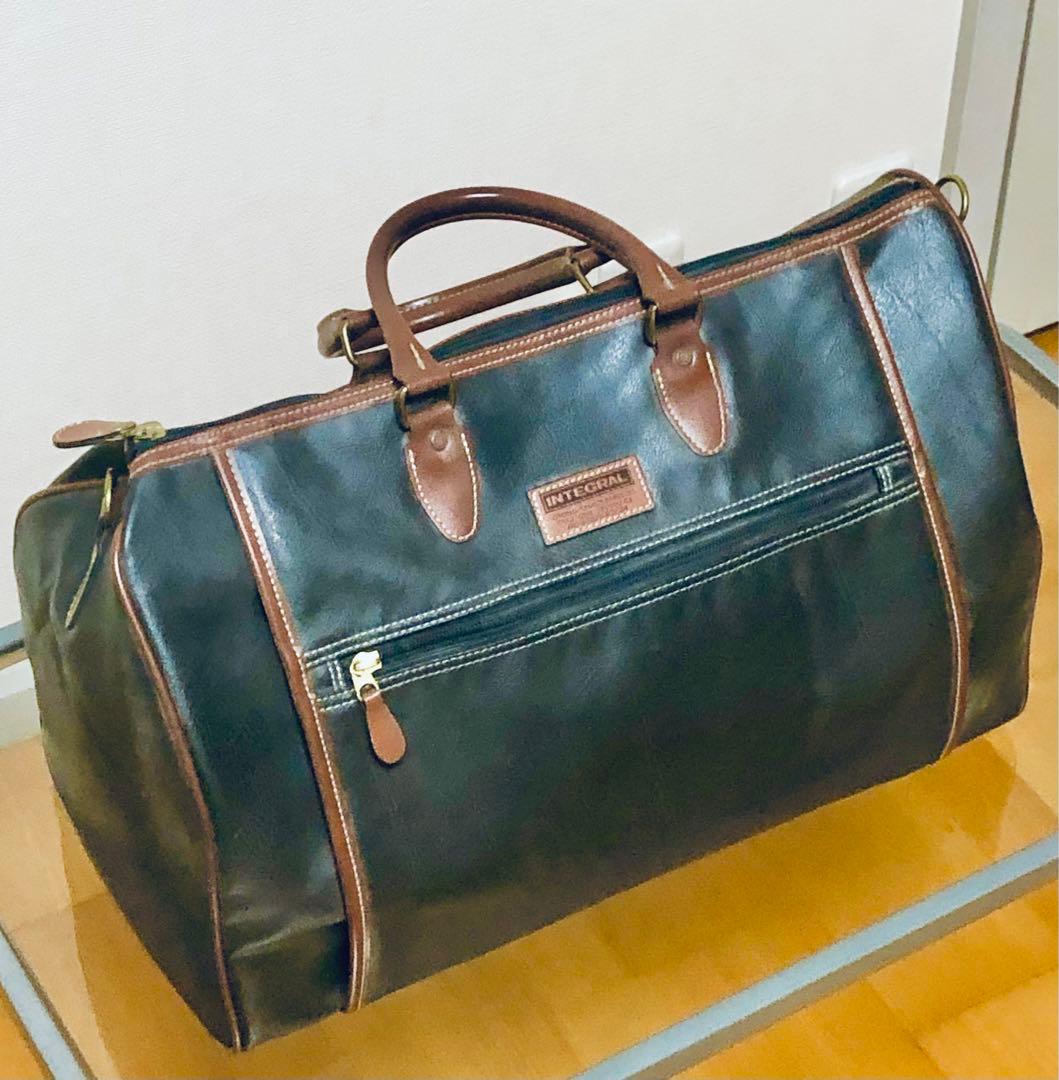 本革 INTEGRAL ボストンバッグ 大容量