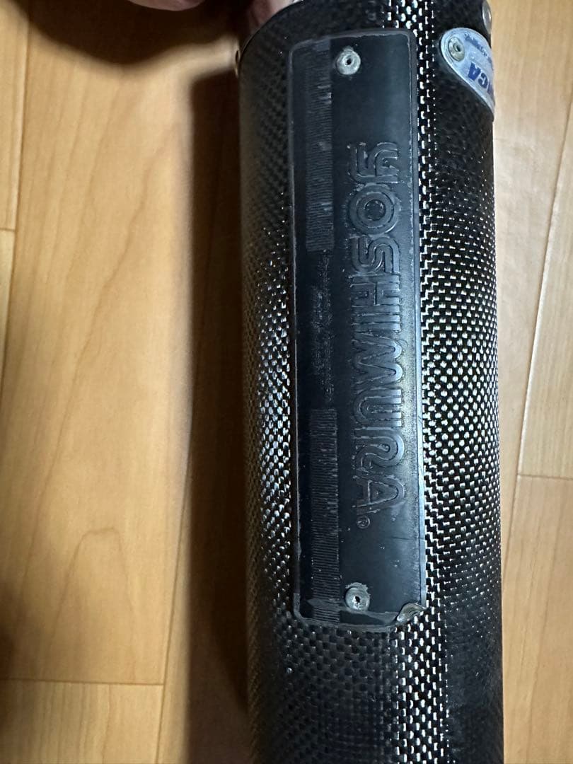 エイプ50 ヨシムラ　マフラー　チタン　カーボン