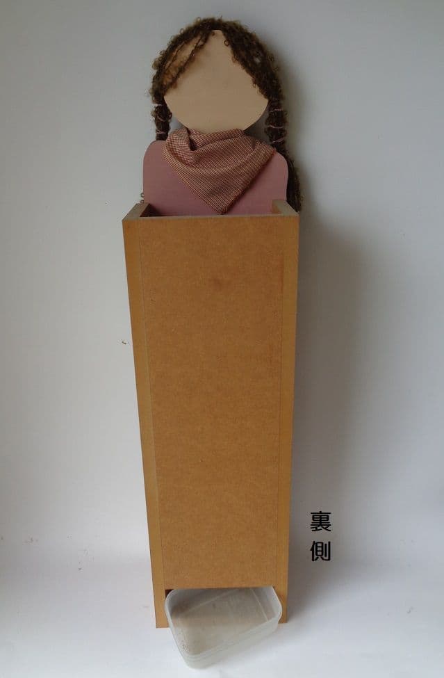 かわいい女の子の傘立て