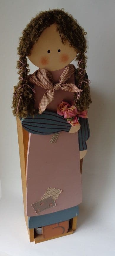 かわいい女の子の傘立て