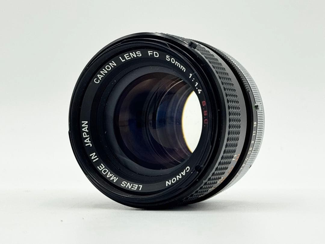 【完動品】Canon AE-1 + FD 50mm F1.4 S.S.C.