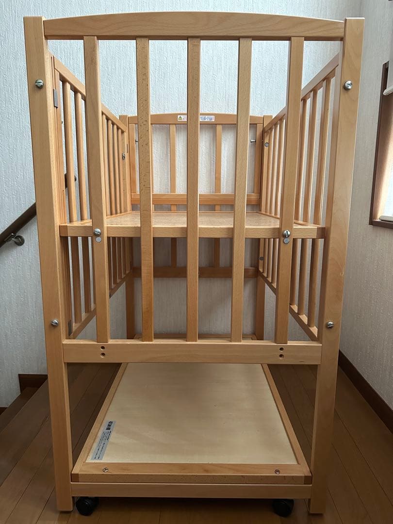 YAMASAKI ヤマサキ コンパクトベッド ツーオープン ミニベッド