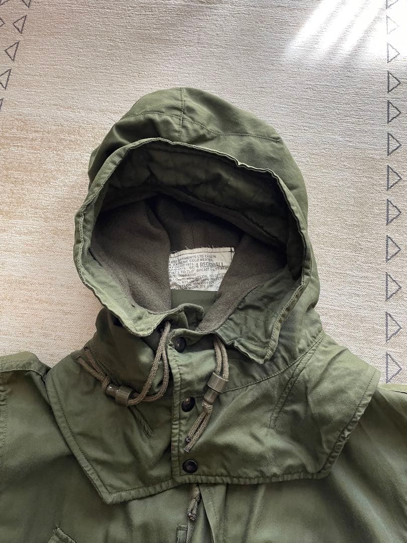 n*o様 カナダ軍　実物　ECW モッズコート　80's small regul