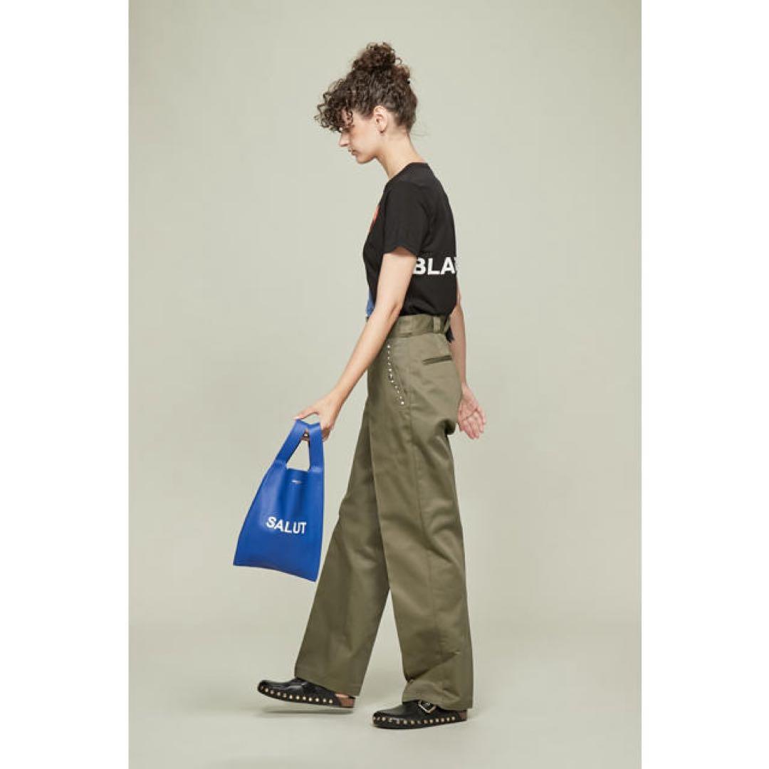 完売モデル TOGA × Dickies スタッズ ワイド パンツ