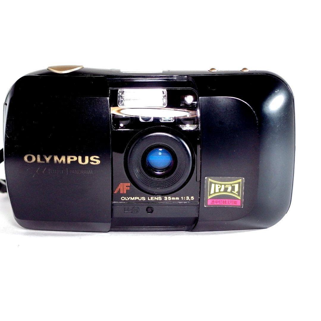 完動美品 オリンパス Olympus ミュー μ 初代 ブラック35mmf3.5