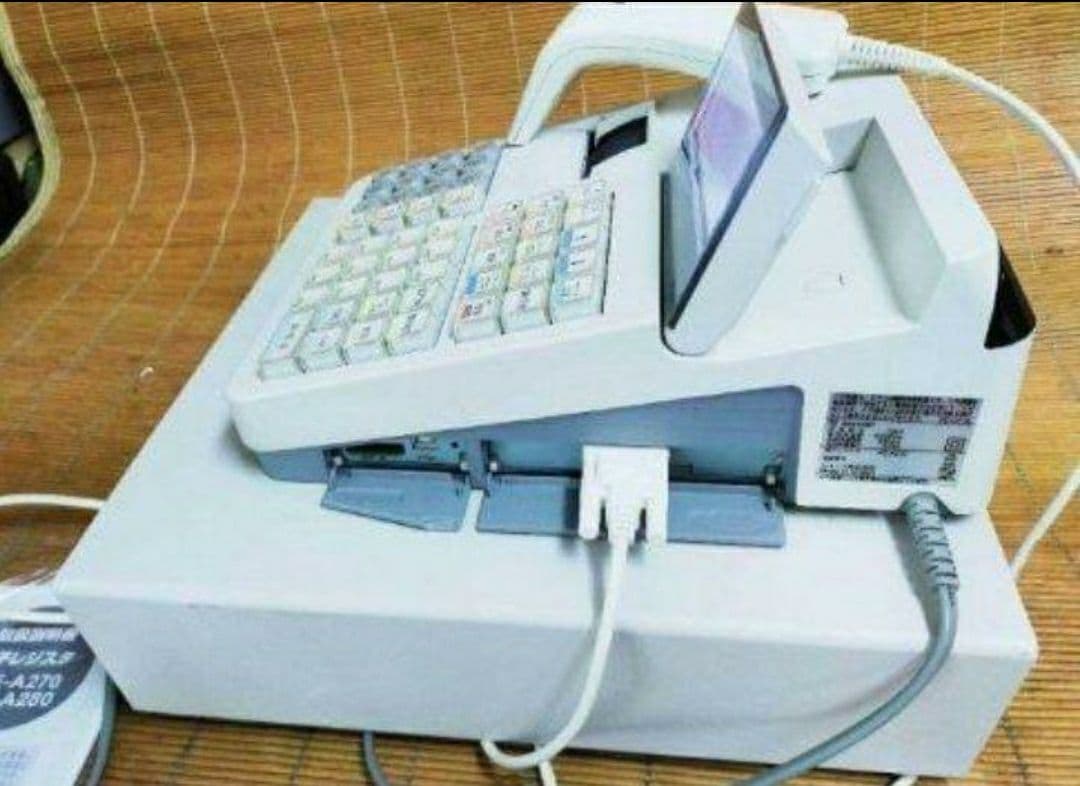 シャープレジスターXE-A280　PC連携　スキャナ付き　000395