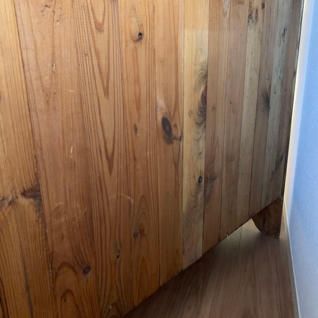 木製ワインラック　カウンター　食器棚