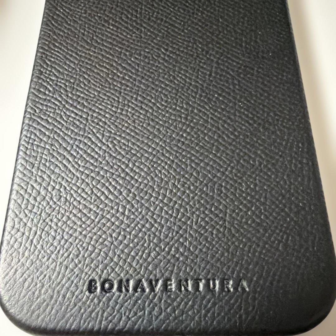 【ボナベンチュラ】iPhone17ProMaxバックカバーケースノービレレザー