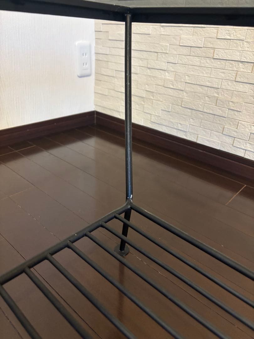 ★よこ★unico(ウニコ) EDDYガラステーブル ローテーブル