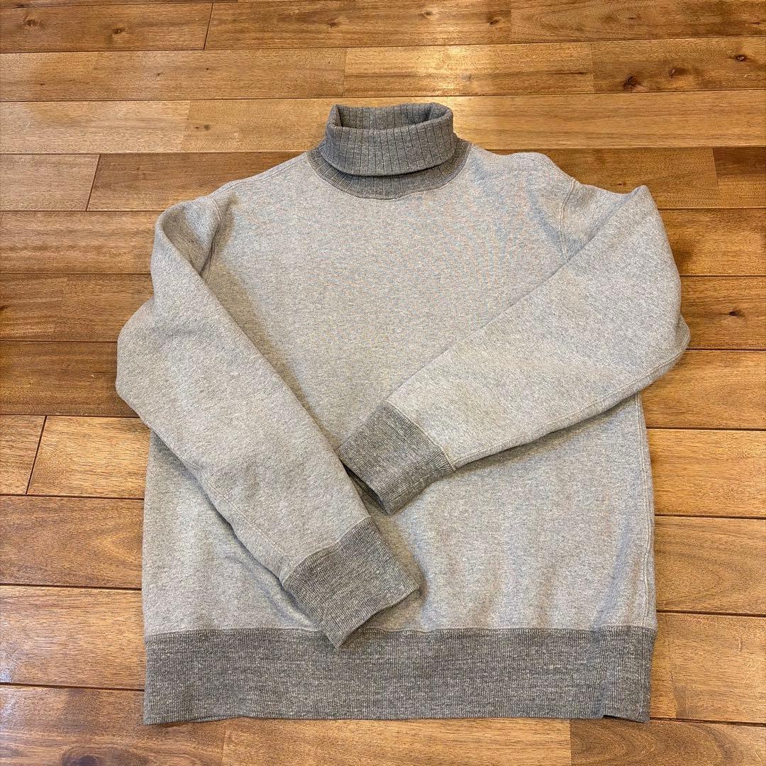 ジョーマッコイ スウェット タートルネック トレーナー ミディアム M 38