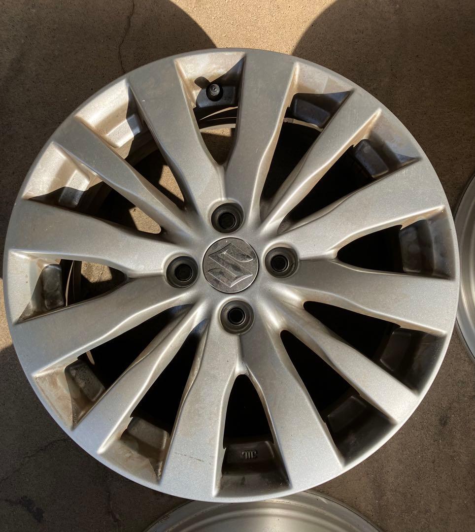 ①【期間限定送料込み12/14まで】純正 スイフト ZC72S アルミ16 2本