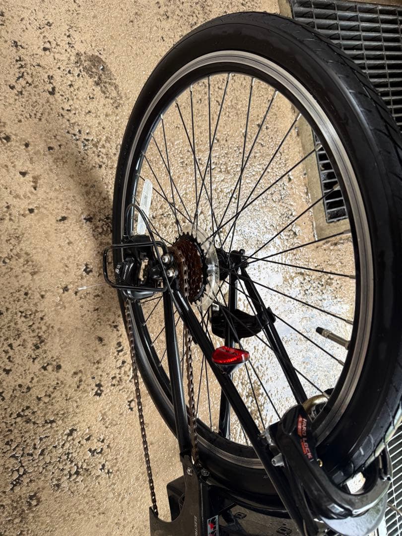 洗車しました！ペルテック　電動クロスバイク