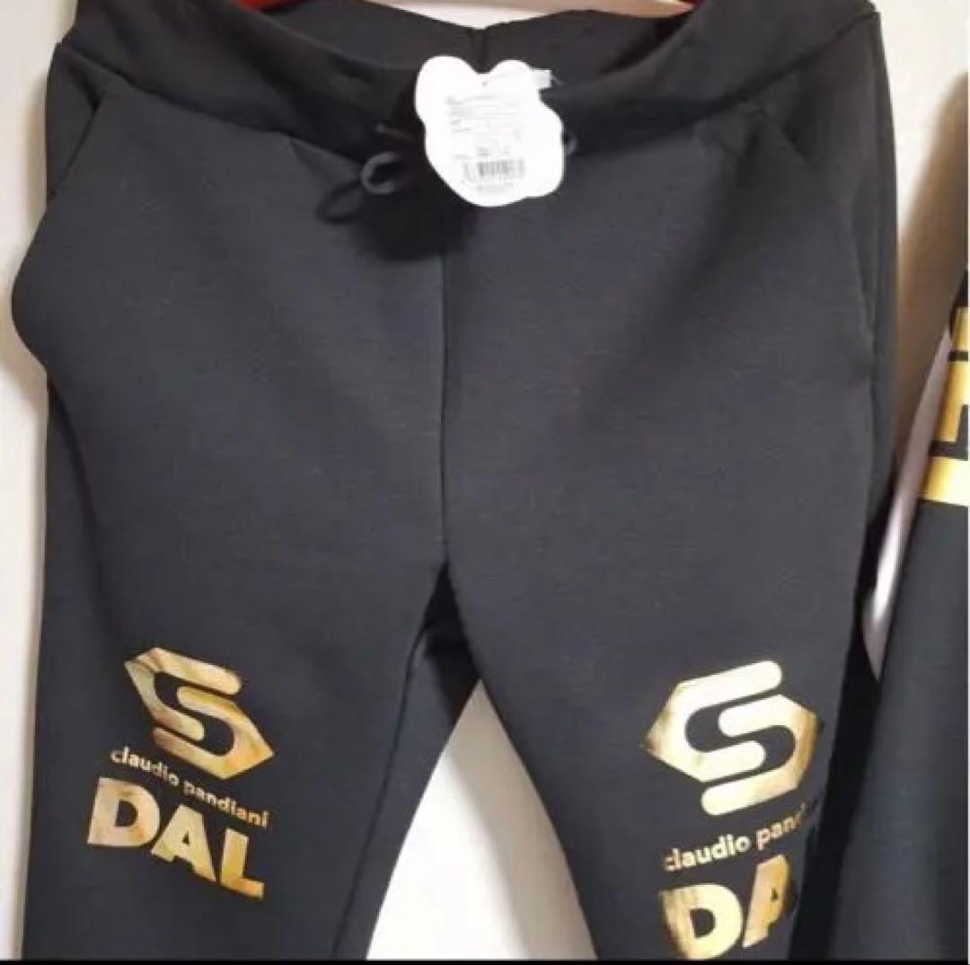 soccer junky DFLジャージ 黒/金　上下セット