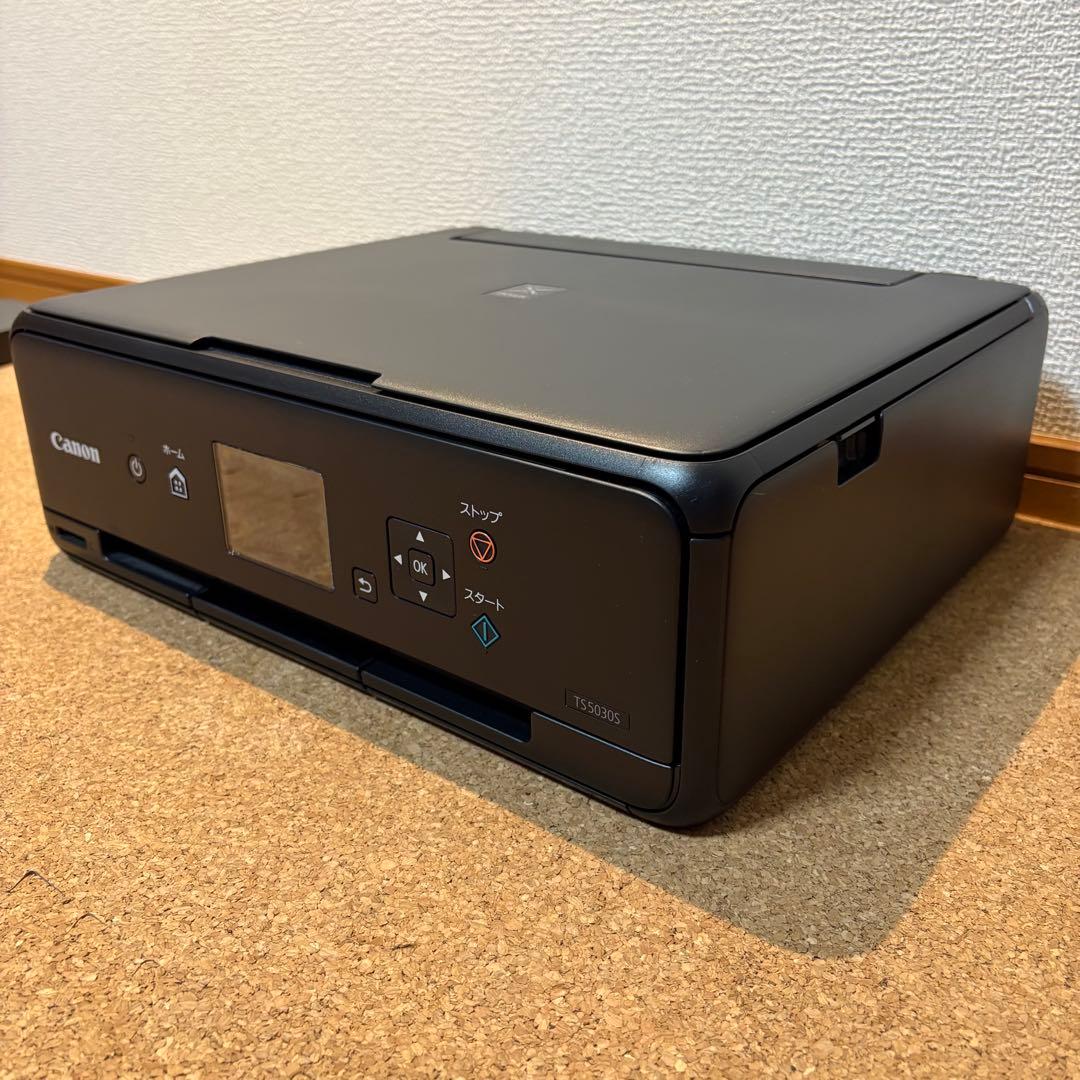 【良品】総枚数250枚以下！インク新品！Canon TS5030S プリンター