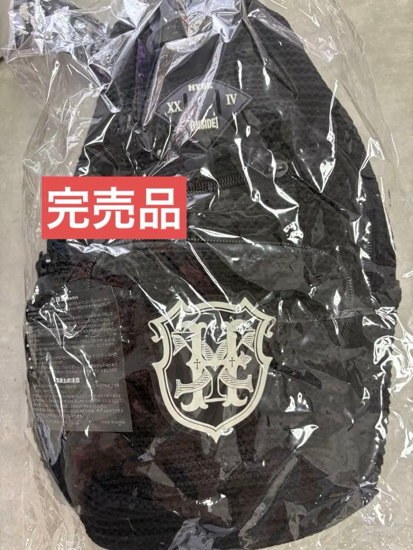 11月6日購入確約HYDEiST81。様　完売品　HYDE メッシュボディバック