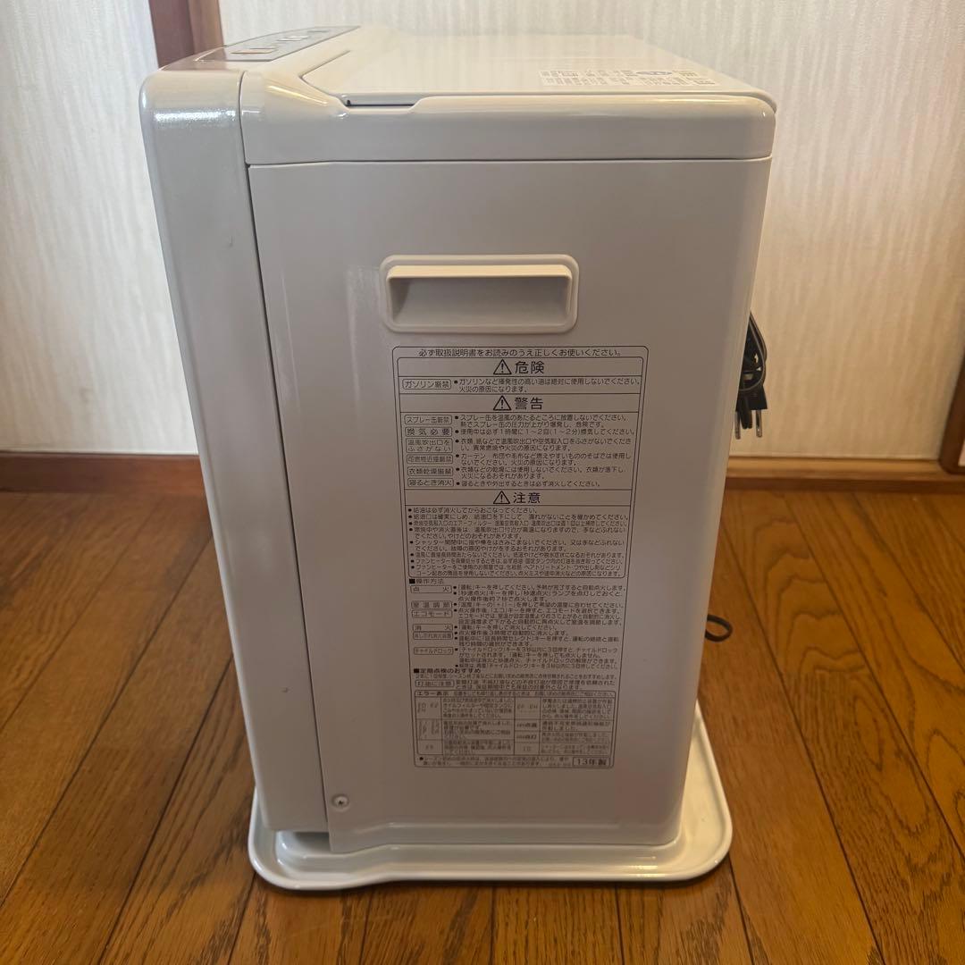 木造15畳コロナ石油ファンヒーターホワイト￼FH-EX5713BY-W