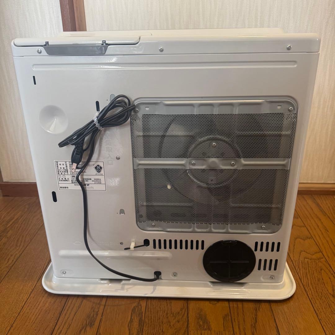 木造15畳コロナ石油ファンヒーターホワイト￼FH-EX5713BY-W