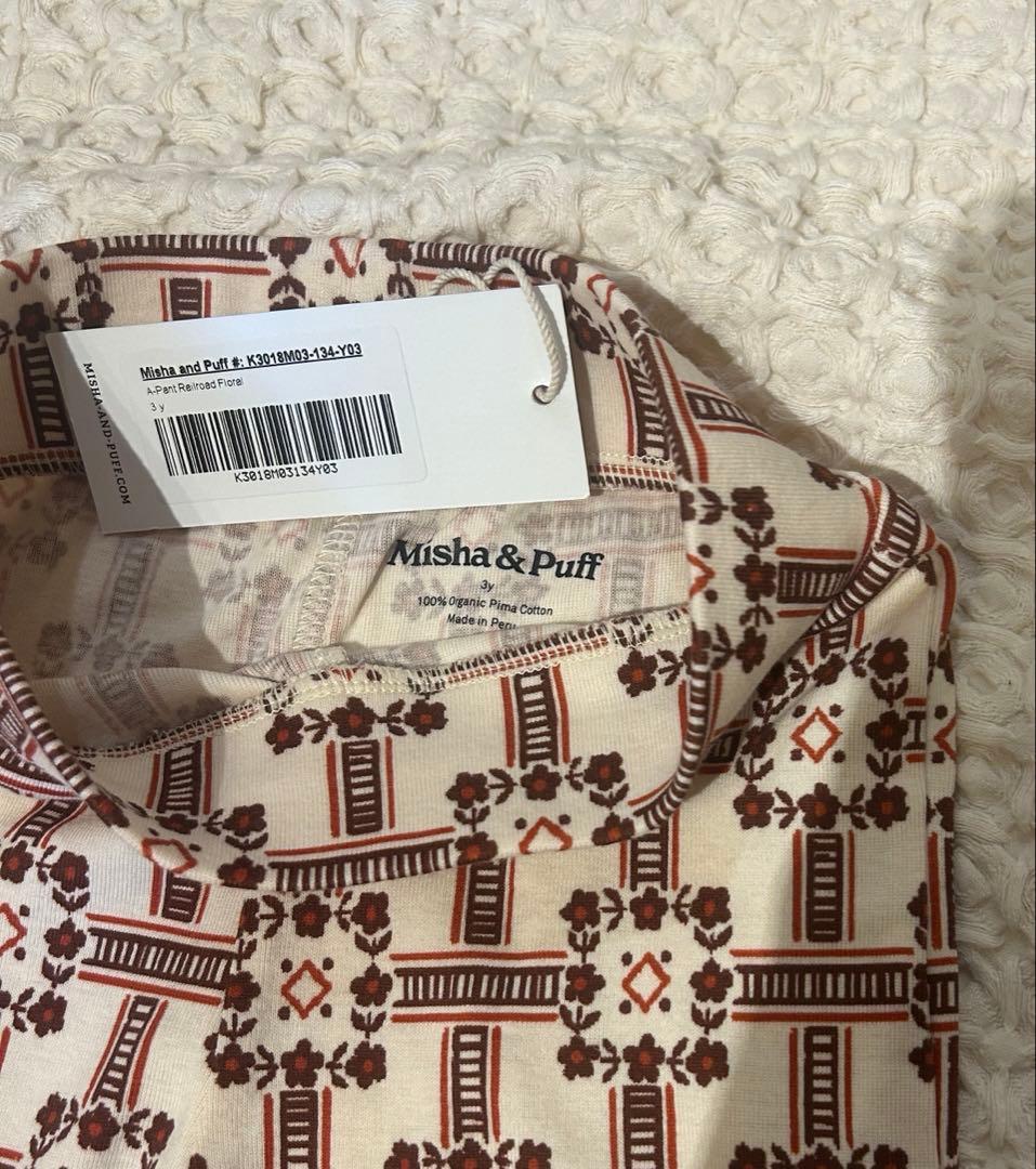 ボトムス・スパッツ misha&puff A-Pant Railroad Floral 3y