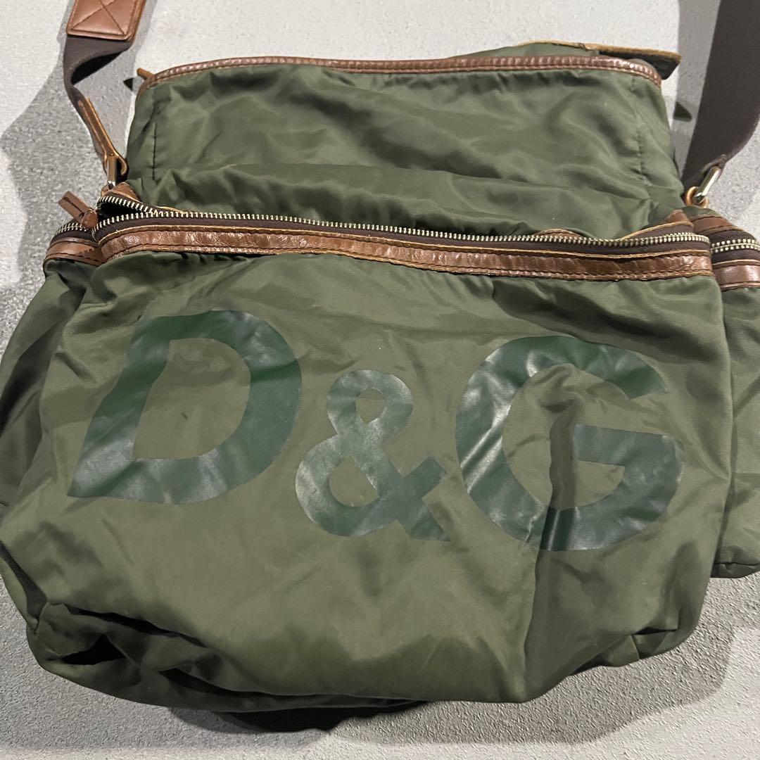 バッグ 00s D&G military shoulder bag