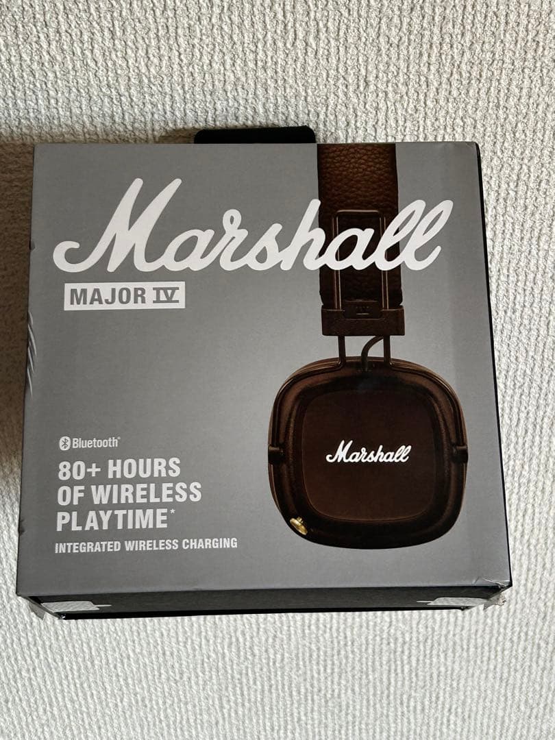 マーシャル　ヘッドホン　ブラウン