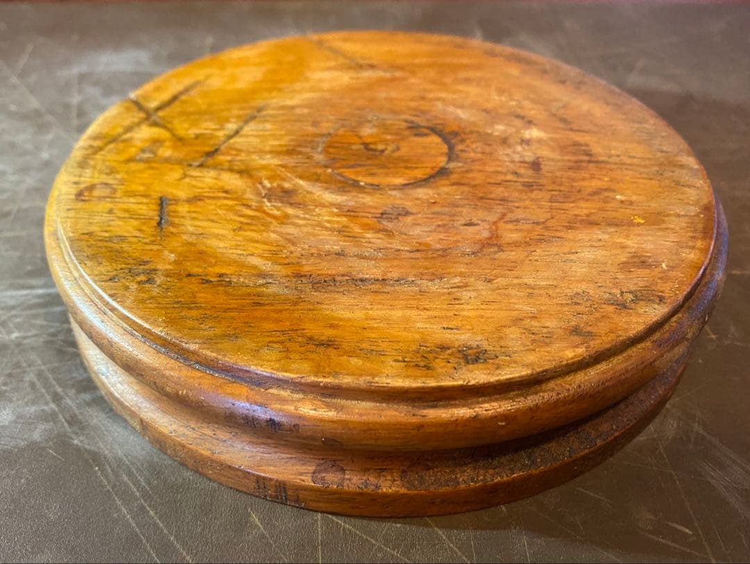 中国青磁タイル　龍・玉　鑑賞台座　　２点セット ヴィンテージ　レア 台湾茶器