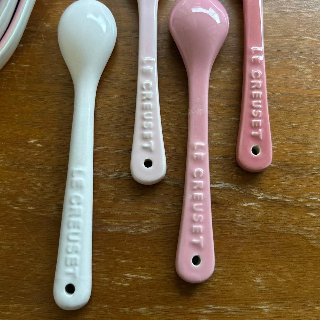 ルクルーゼ ペタルディッシュ　スプーン　セット