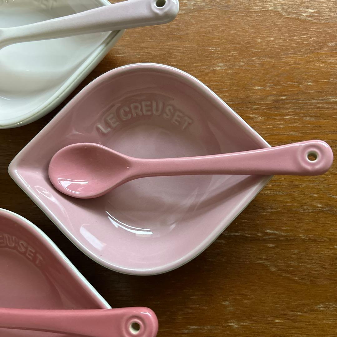 ルクルーゼ ペタルディッシュ　スプーン　セット
