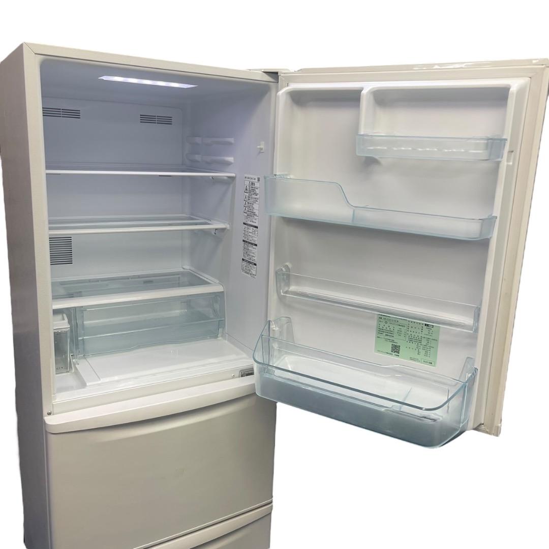 冷蔵庫 Panasonic NR-C341C-W335L SES229羽 動作品