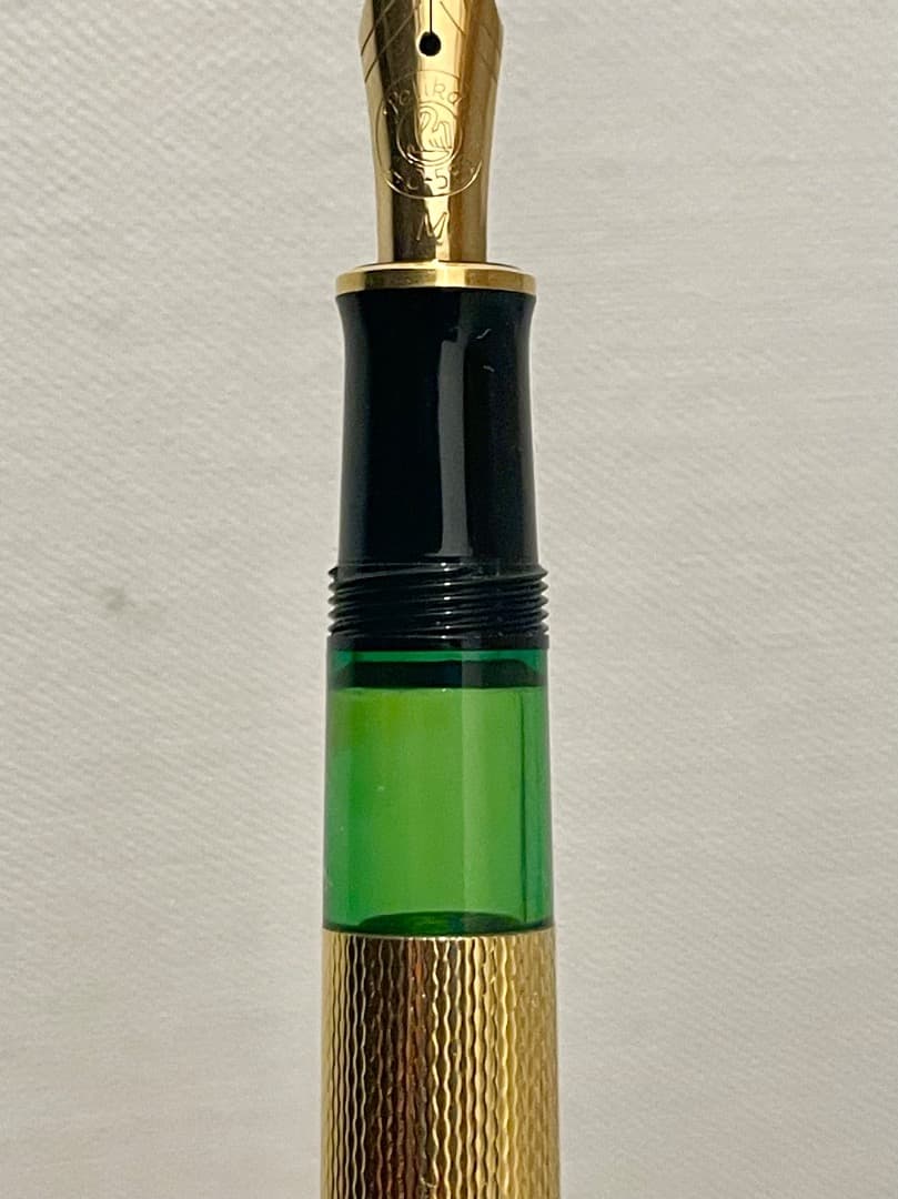 【稀少】ペリカン #760 ロールゴールド 150周年記念万年筆 14k-585