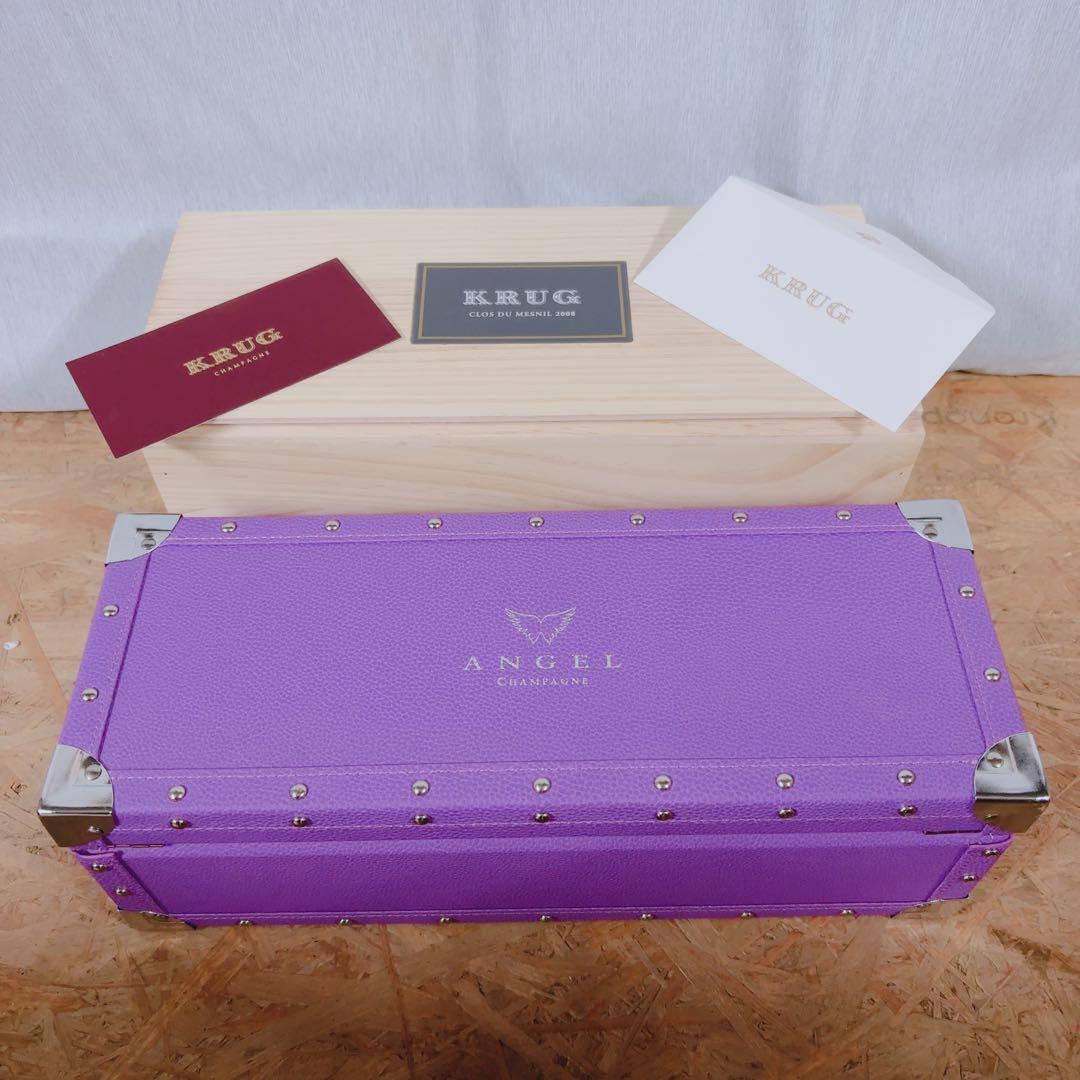 高級感MAX! KRUG木箱＋ANGELパープルケース★まとめ売り♪
