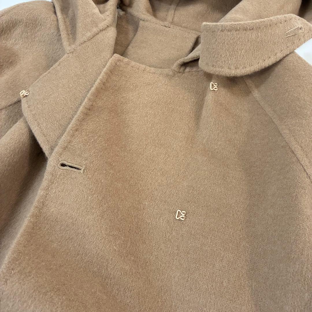 【美品】Ballsey アンゴラウールフーディポンチョ TOMORROWLAND