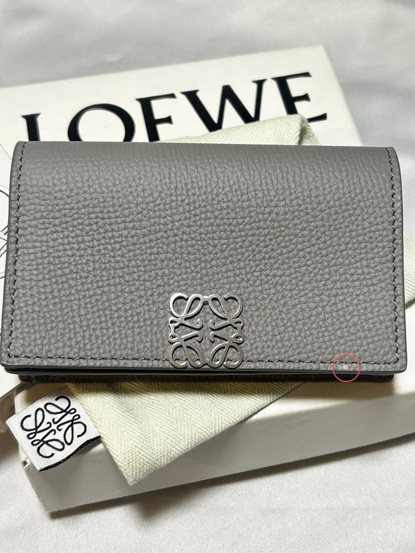 【美品】LOEWE 名刺入れ カードケース アナグラム