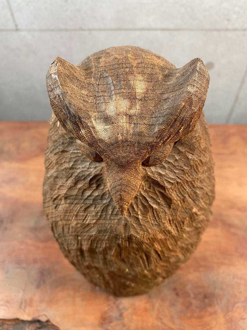 kenbridge さん専用 アイヌ彫刻　アイヌ木彫り　熊　梟三好純男　みよし